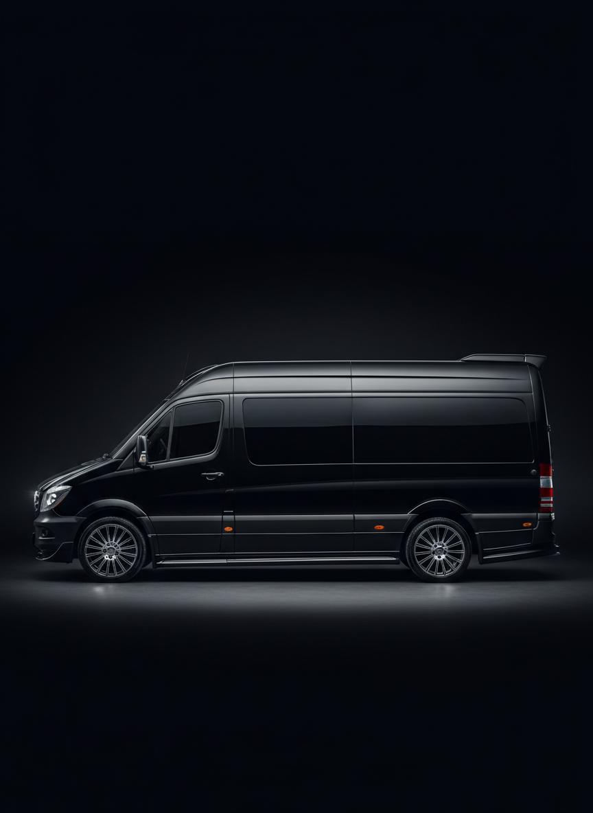 Düğün aracı kiralama Mercedes Sprinter VIP