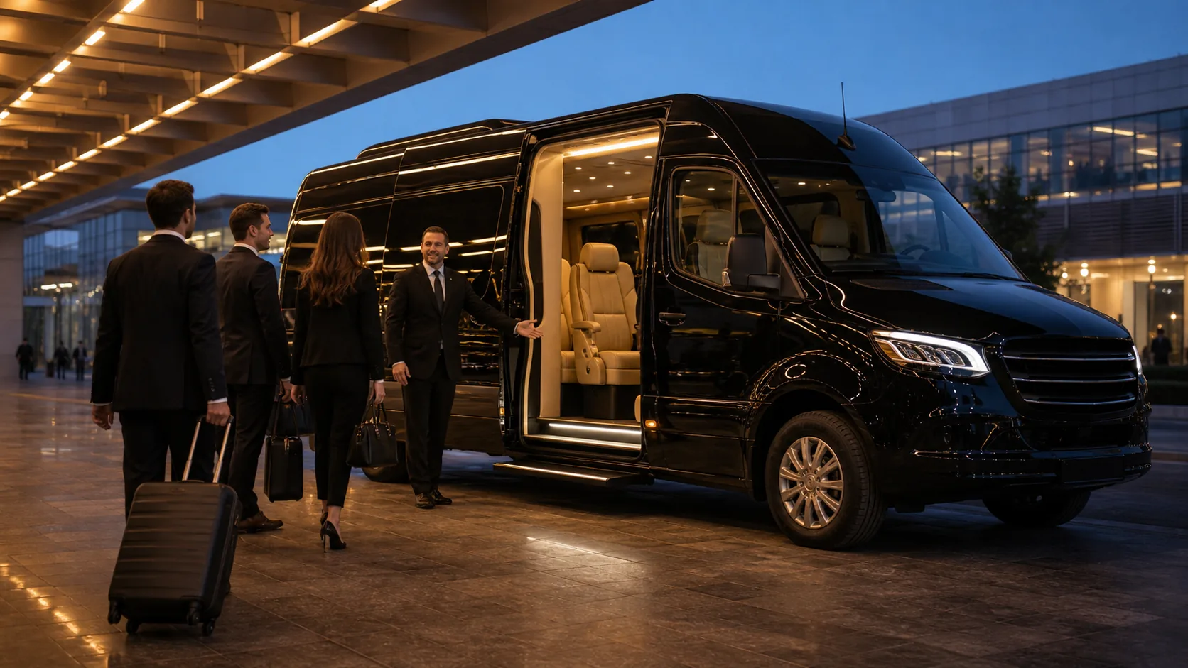 Mercedes Sprinter VIP şoförlü minibüs kiralama İstanbul